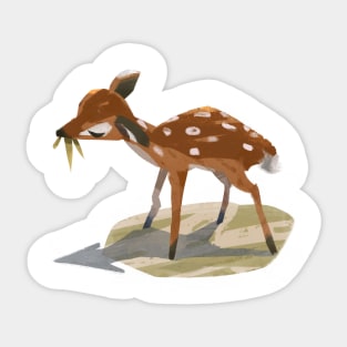 Formosan Silk Deer Sticker